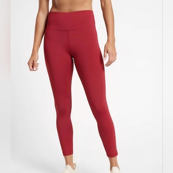 Athleta Pants - ATHLETA Elation Train 7/8 Tight Leggings Decadent Red Size Medium